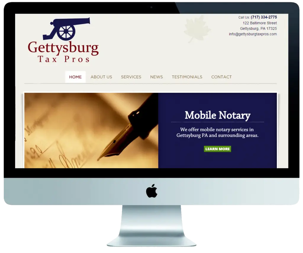 Gettysburg Web Design