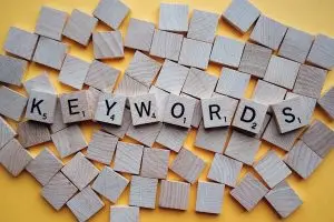 seo guide - keywords