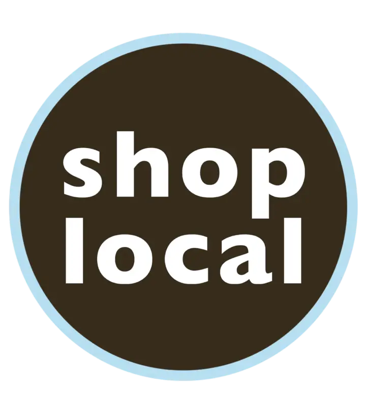 local - shop local sign