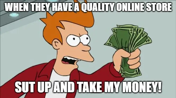 E-commerce website design